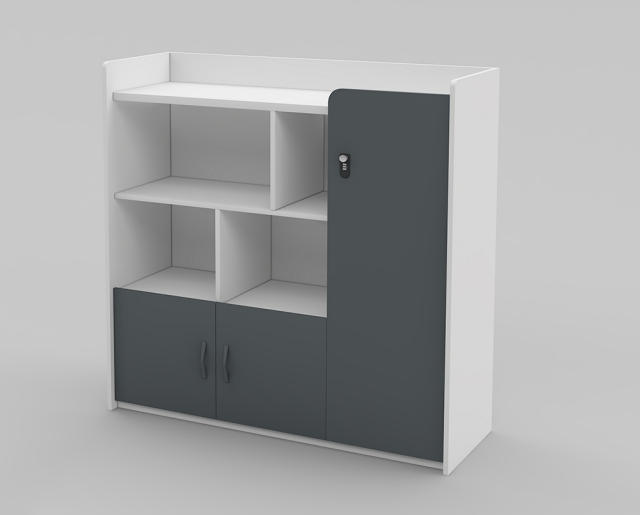 CNC Machine Front View