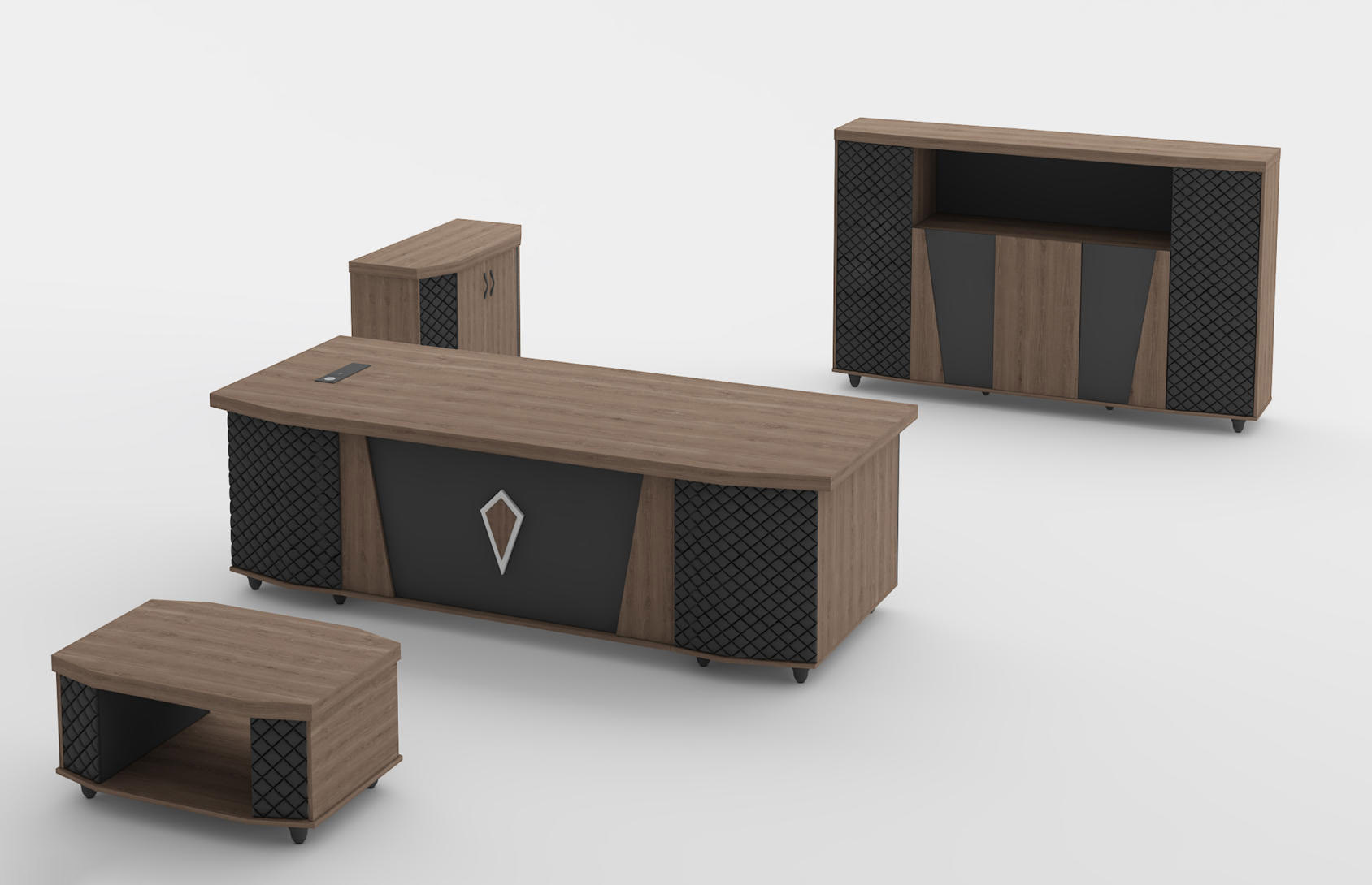 CNC Machine Front View